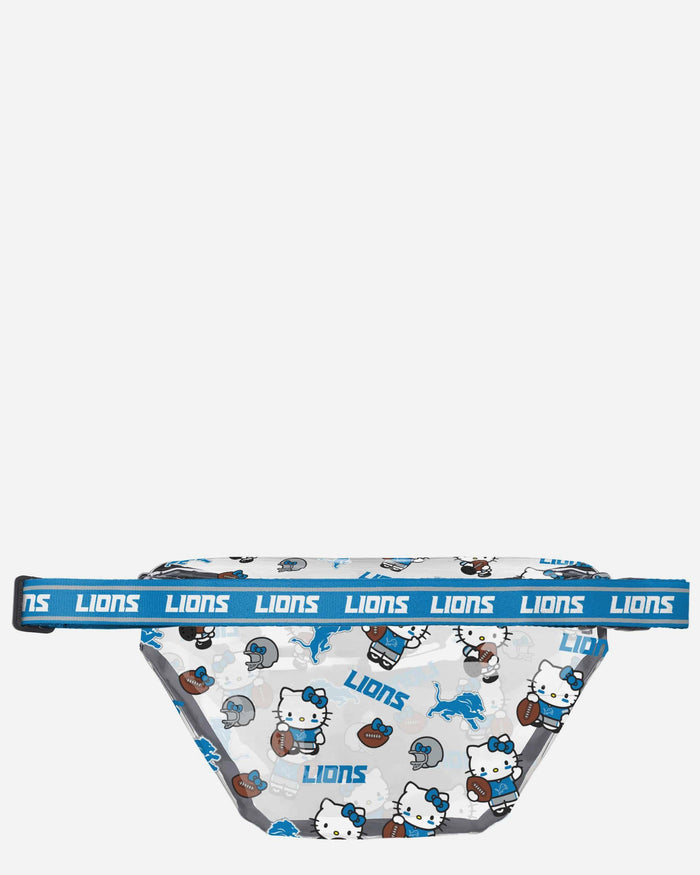 Detroit Lions Hello Kitty® Clear Fanny Pack FOCO - FOCO.com