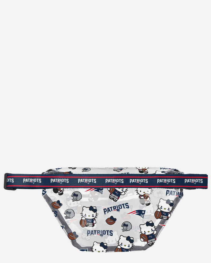 New England Patriots Hello Kitty® Clear Fanny Pack FOCO - FOCO.com