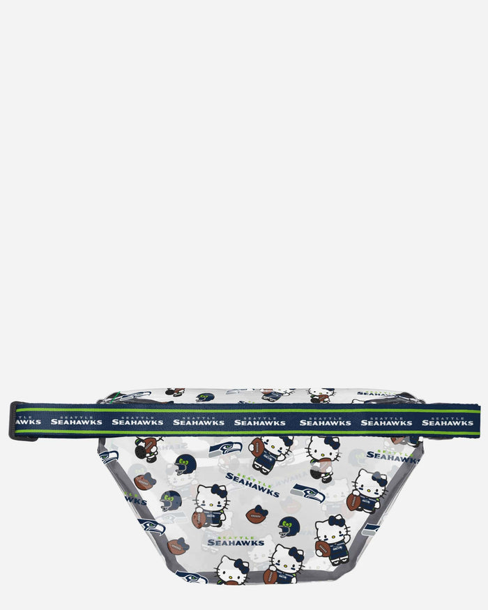 Seattle Seahawks Hello Kitty® Clear Fanny Pack FOCO - FOCO.com