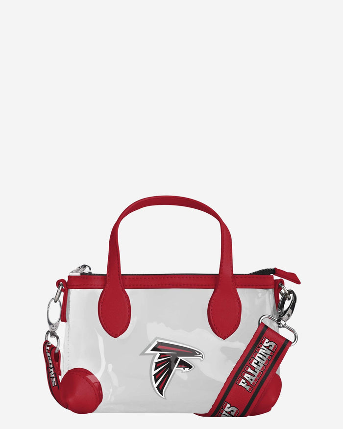 Atlanta Falcons Big Logo Clear Crossbody Mini Purse FOCO - FOCO.com