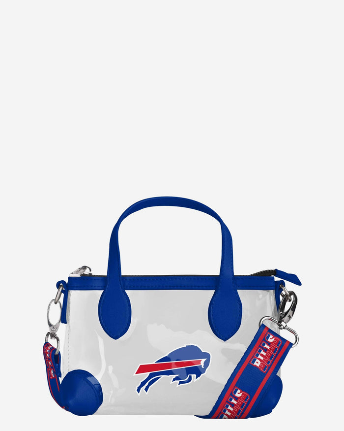 Buffalo Bills Big Logo Clear Crossbody Mini Purse FOCO - FOCO.com