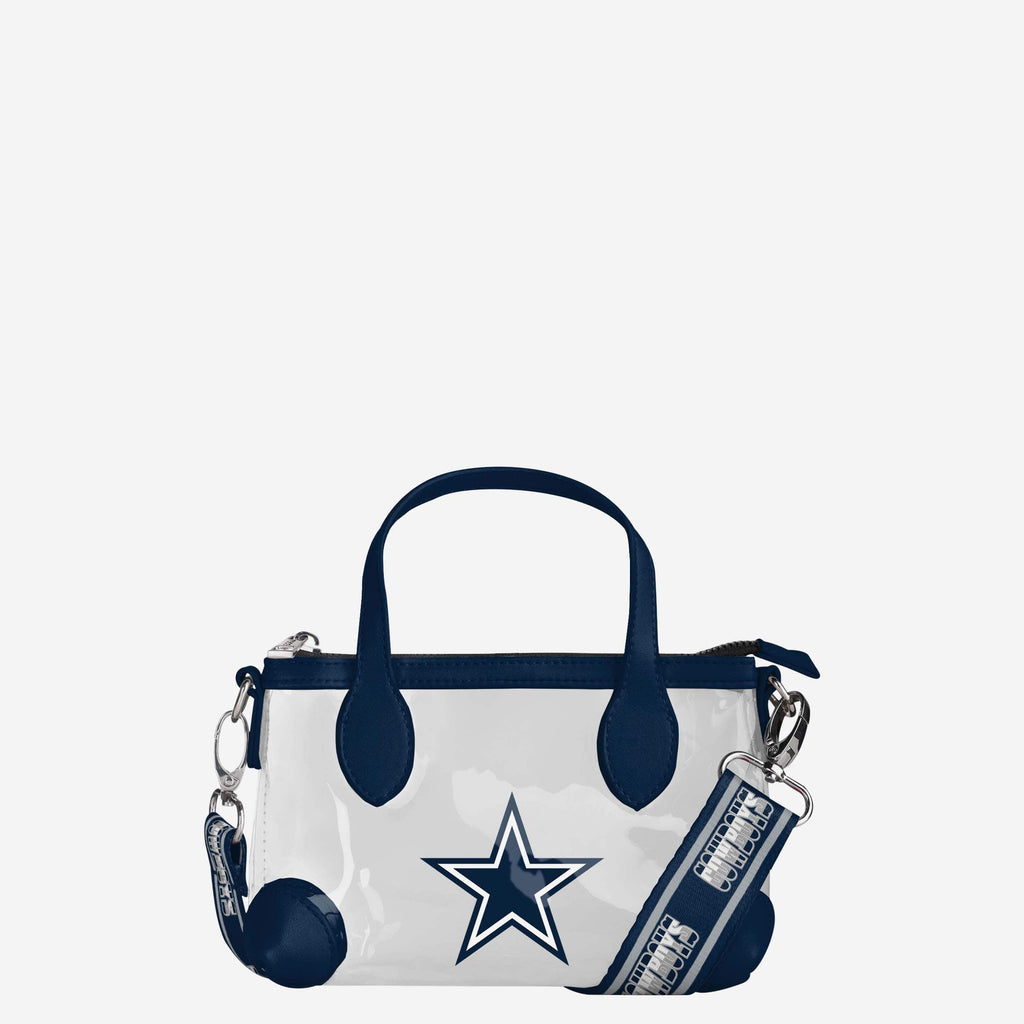 Dallas Cowboys Big Logo Clear Crossbody Mini Purse FOCO - FOCO.com