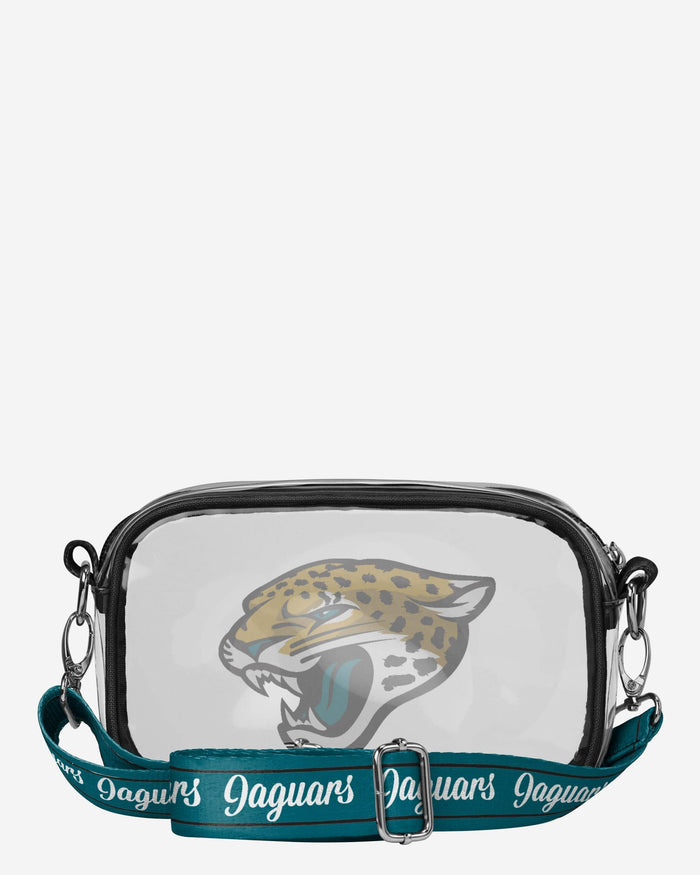 Jacksonville Jaguars Team Stripe Clear Crossbody Bag FOCO - FOCO.com