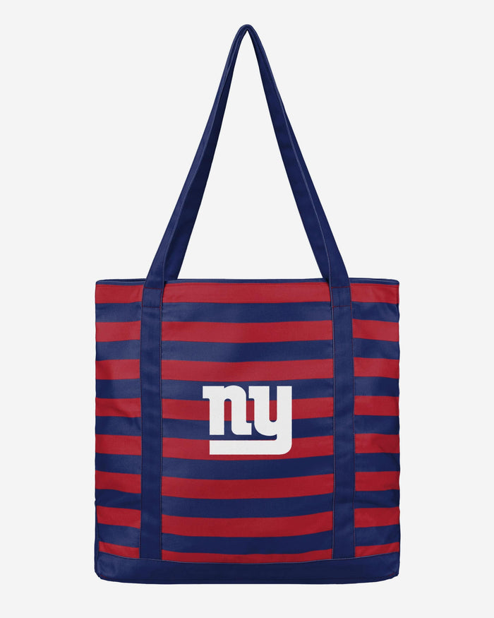 New York Giants Team Stripe Canvas Tote Bag FOCO - FOCO.com