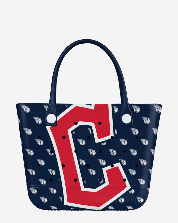 Cleveland Guardians Big Logo Mini Print Tailgate Tote Bag FOCO - FOCO.com