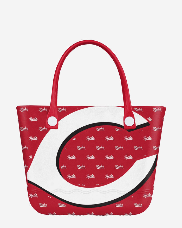 Cincinnati Reds Big Logo Mini Print Tailgate Tote Bag FOCO - FOCO.com