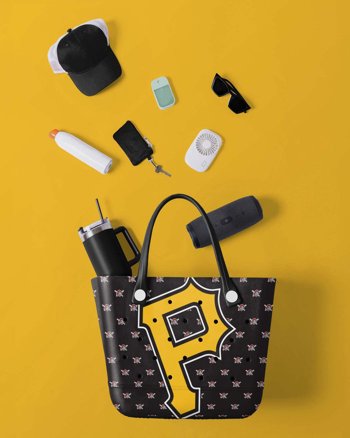 Pittsburgh Pirates Big Logo Mini Print Tailgate Tote Bag FOCO - FOCO.com