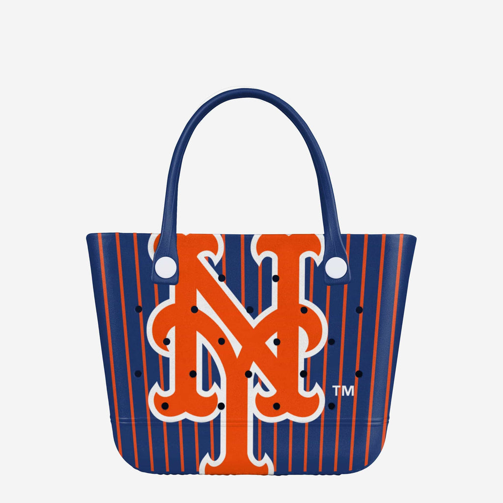 New York Mets Pinstripe Tailgate Tote Bag FOCO - FOCO.com