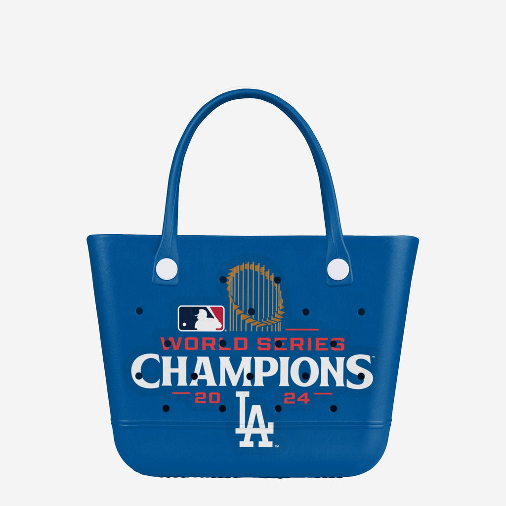 Los Angeles Dodgers 2024 World Series Champions Team Color Tailgate Tote Bag FOCO - FOCO.com