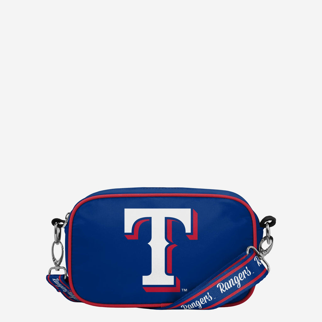 Texas Rangers Team Logo Crossbody Bag FOCO - FOCO.com