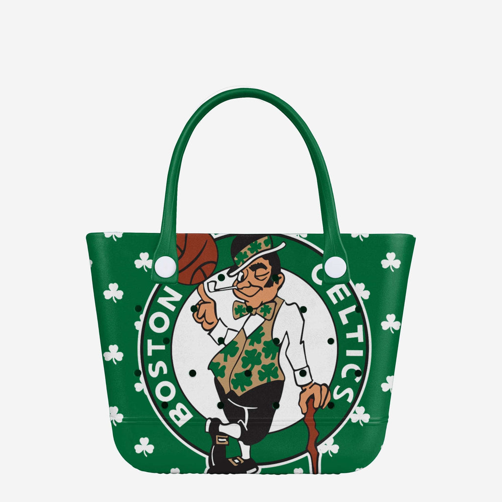 Boston Celtics Big Logo Mini Print Tailgate Tote Bag FOCO - FOCO.com