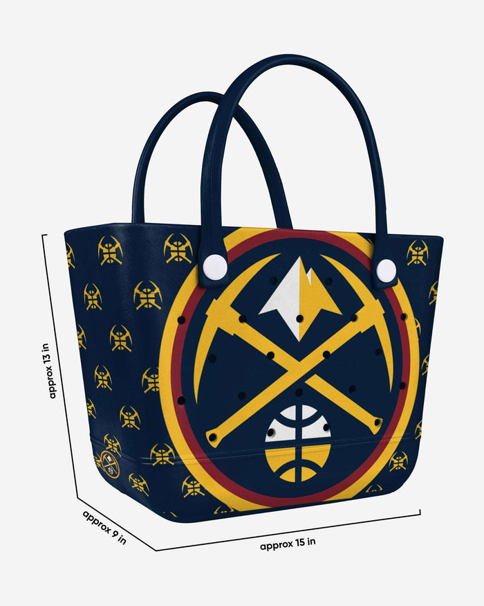 Denver Nuggets Big Logo Mini Print Tailgate Tote Bag FOCO - FOCO.com