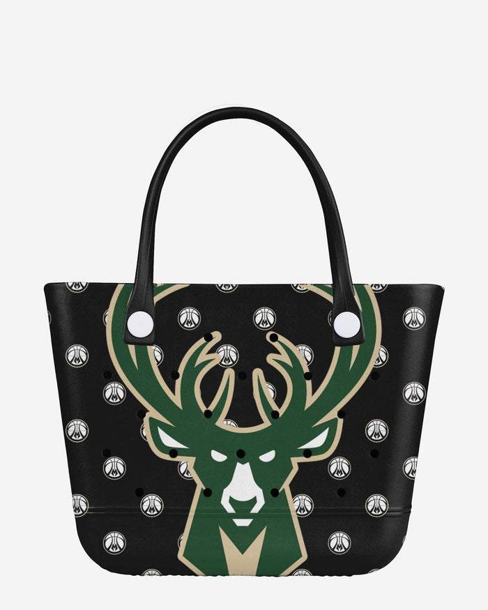 Milwaukee Bucks Big Logo Mini Print Tailgate Tote Bag FOCO - FOCO.com