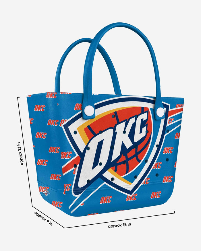 Oklahoma City Thunder Big Logo Mini Print Tailgate Tote Bag FOCO - FOCO.com