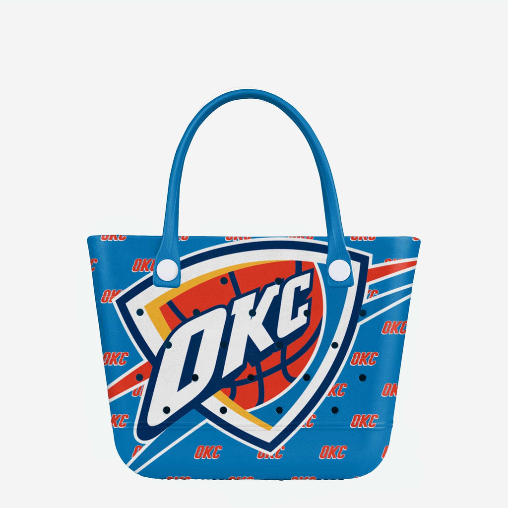 Oklahoma City Thunder Big Logo Mini Print Tailgate Tote Bag FOCO - FOCO.com