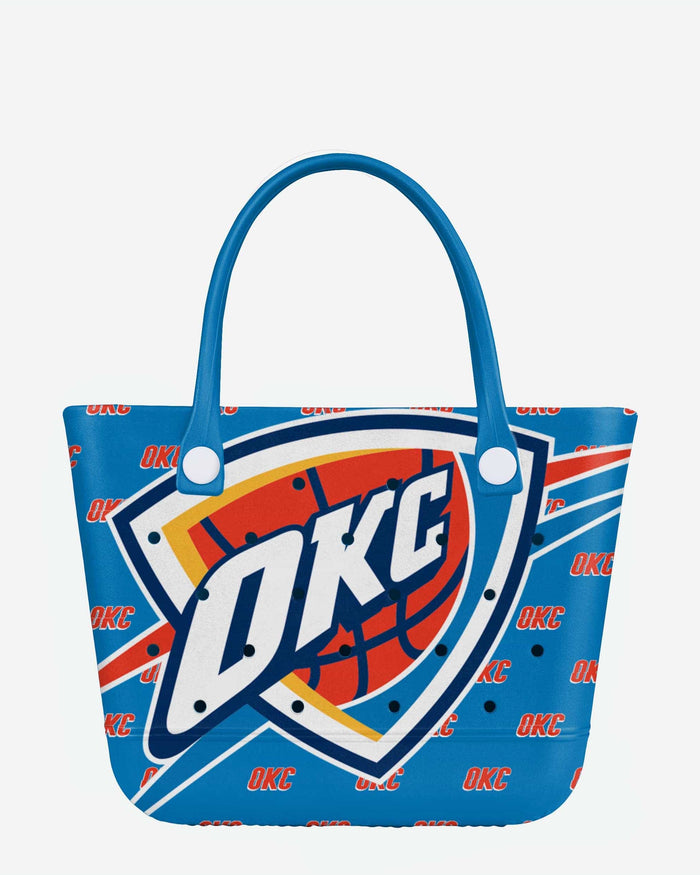 Oklahoma City Thunder Big Logo Mini Print Tailgate Tote Bag FOCO - FOCO.com