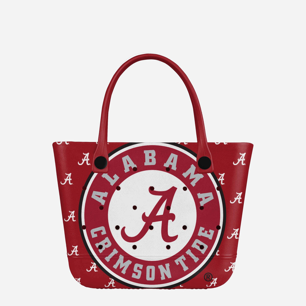 Alabama Crimson Tide Big Logo Mini Print Tailgate Tote Bag FOCO - FOCO.com