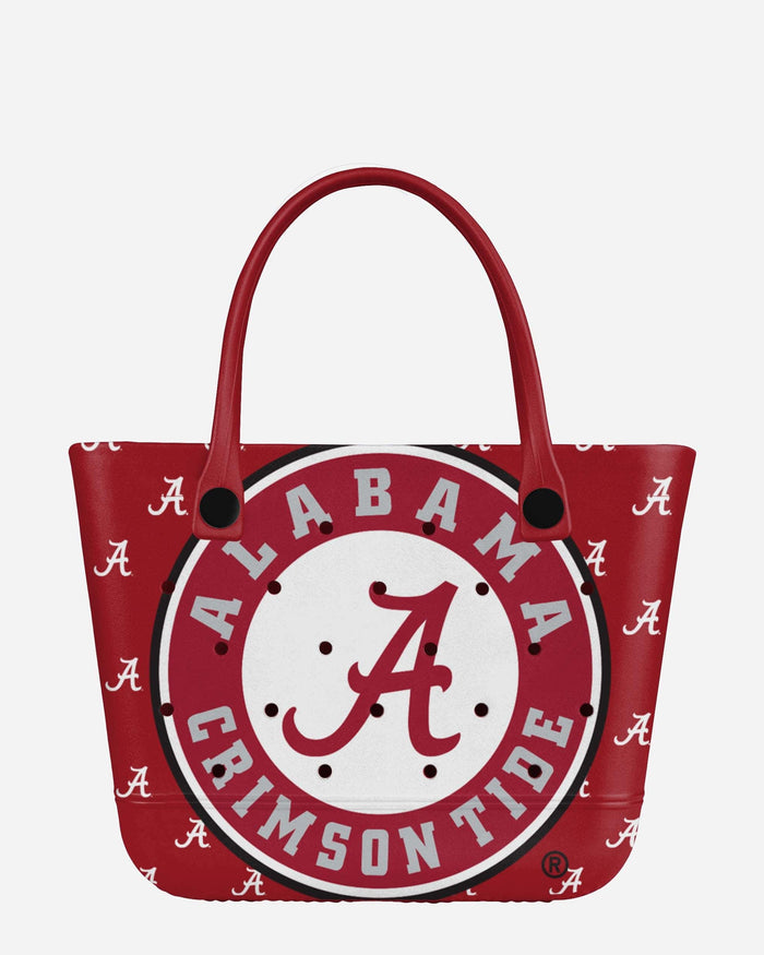 Alabama Crimson Tide Big Logo Mini Print Tailgate Tote Bag FOCO - FOCO.com