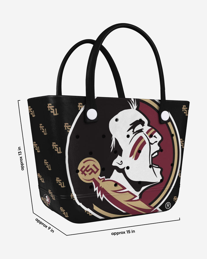 Florida State Seminoles Big Logo Mini Print Tailgate Tote Bag FOCO - FOCO.com