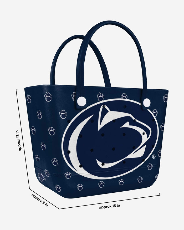 Penn State Nittany Lions Big Logo Mini Print Tailgate Tote Bag FOCO - FOCO.com