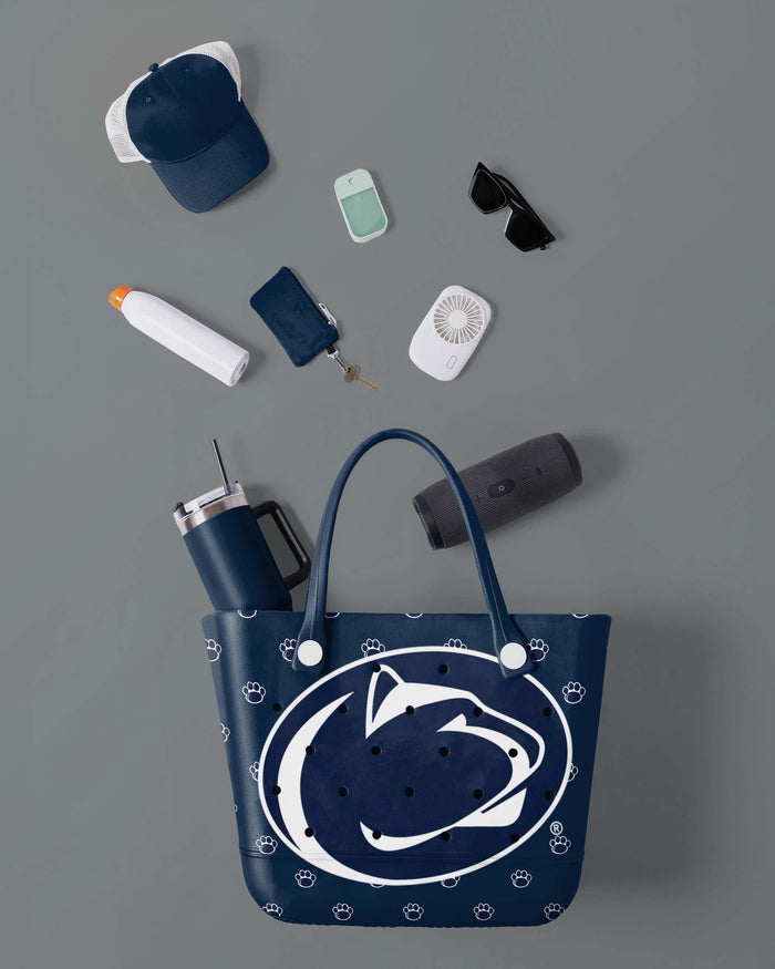 Penn State Nittany Lions Big Logo Mini Print Tailgate Tote Bag FOCO - FOCO.com