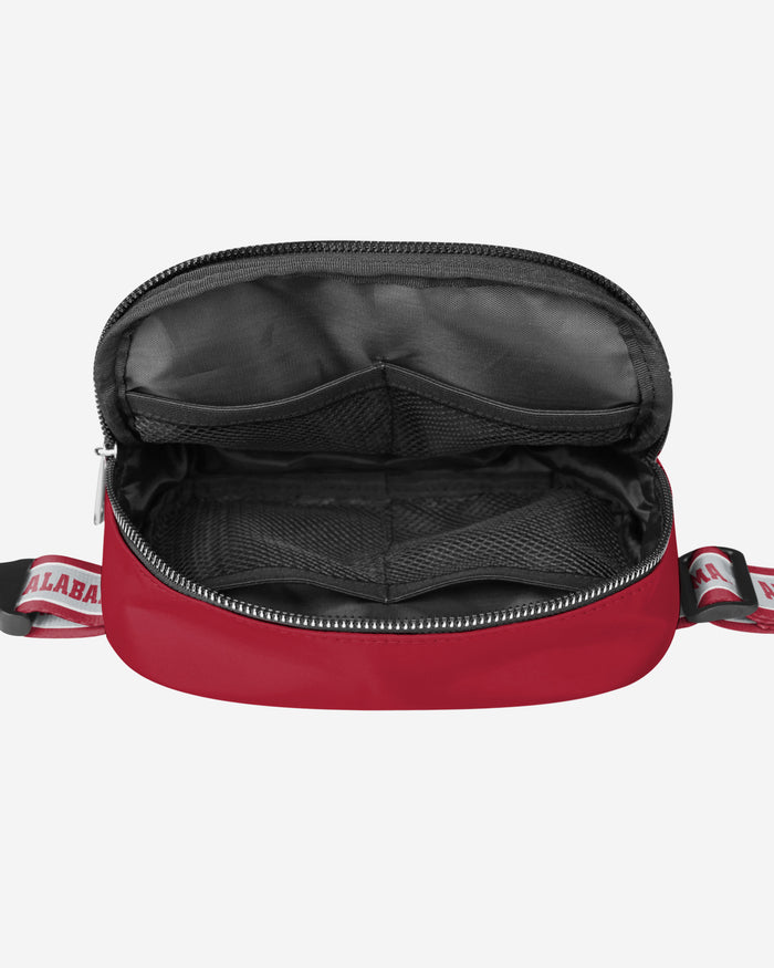 Alabama Crimson Tide Team Wordmark Crossbody Belt Bag FOCO - FOCO.com