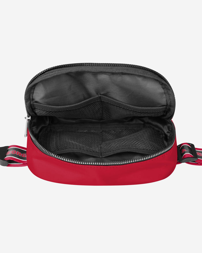 Georgia Bulldogs Team Wordmark Crossbody Belt Bag FOCO - FOCO.com