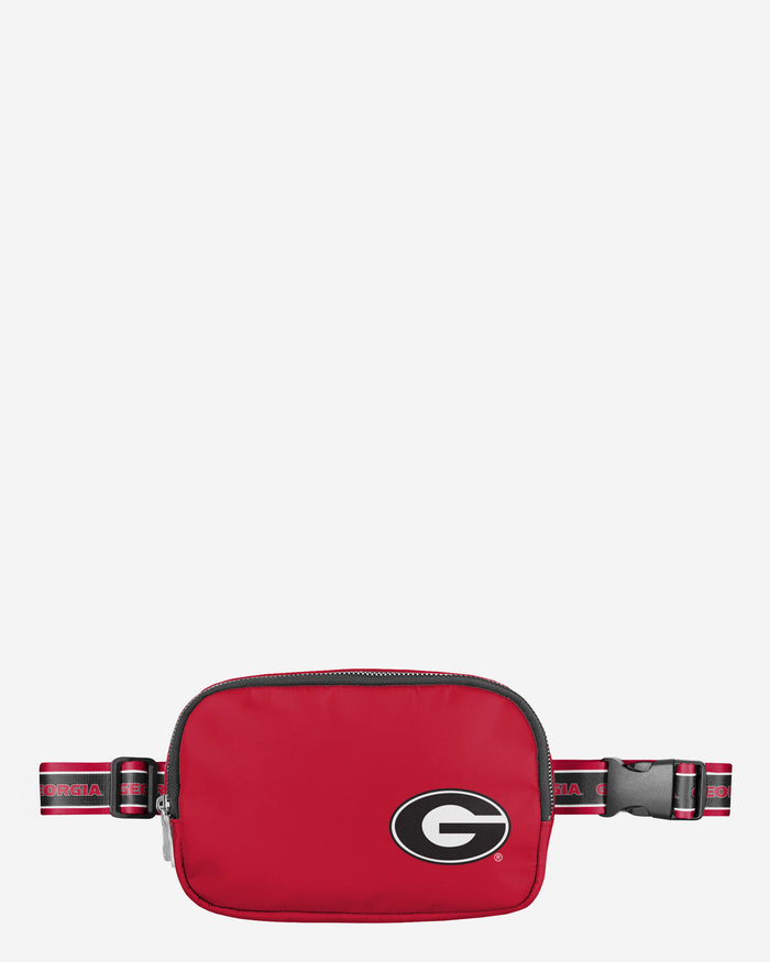 Georgia Bulldogs Team Wordmark Crossbody Belt Bag FOCO - FOCO.com