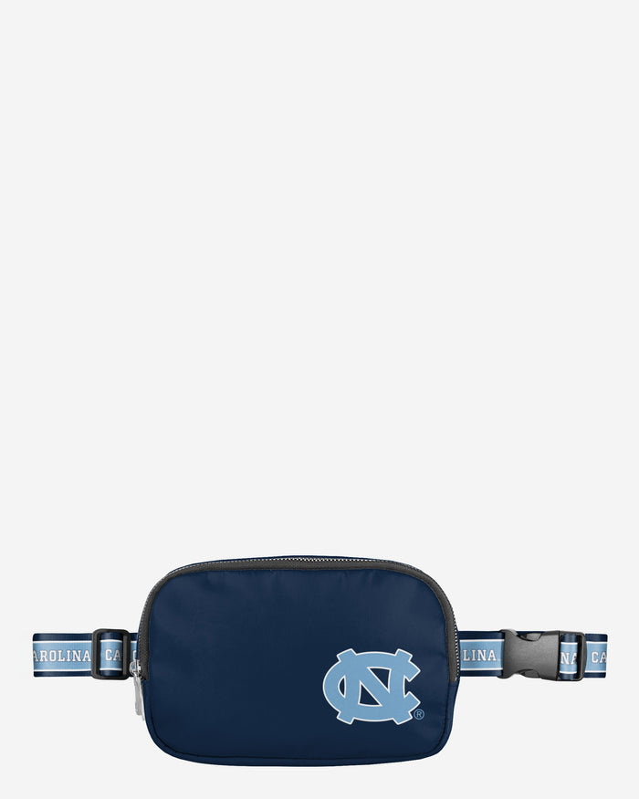 North Carolina Tar Heels Team Wordmark Crossbody Belt Bag FOCO - FOCO.com