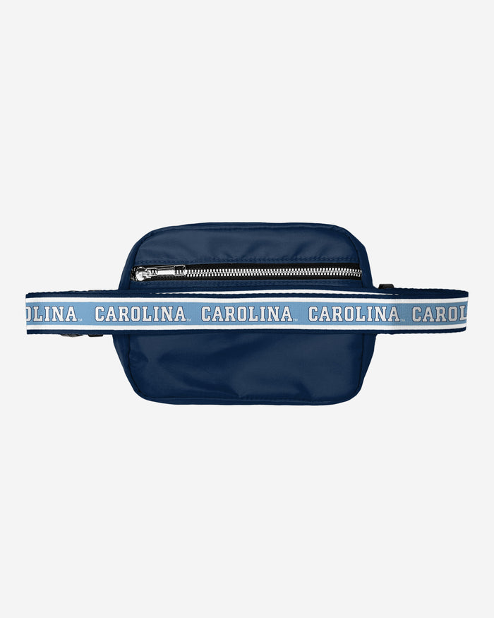 North Carolina Tar Heels Team Wordmark Crossbody Belt Bag FOCO - FOCO.com