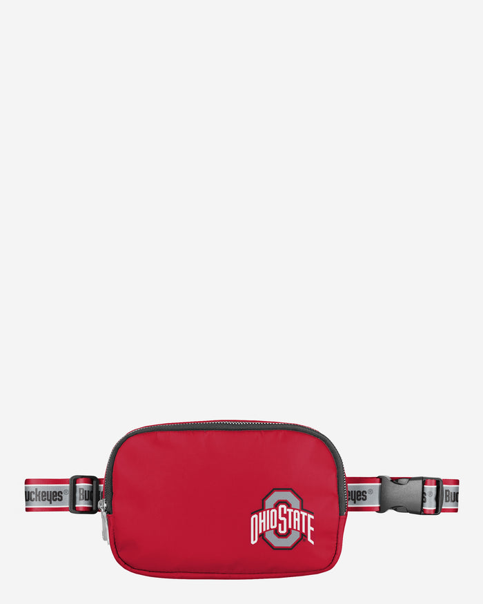 Ohio State Buckeyes Team Wordmark Crossbody Belt Bag FOCO - FOCO.com