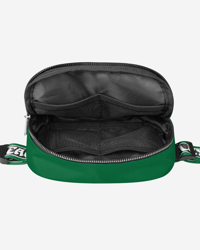 Philadelphia Eagles Super Bowl LIX Champions Kelly Green Large Team Wordmark Belt Bag FOCO - FOCO.com