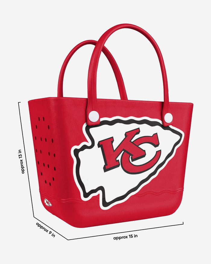 Kansas City Chiefs Big Logo Tailgate Tote Bag FOCO - FOCO.com