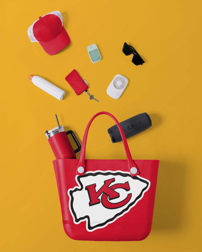 Kansas City Chiefs Big Logo Tailgate Tote Bag FOCO - FOCO.com