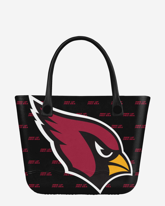 Arizona Cardinals Big Logo Mini Print Tailgate Tote Bag