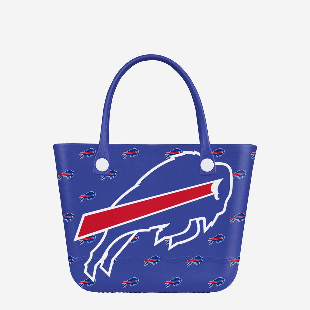 Buffalo Bills Big Logo Mini Print Tailgate Tote Bag