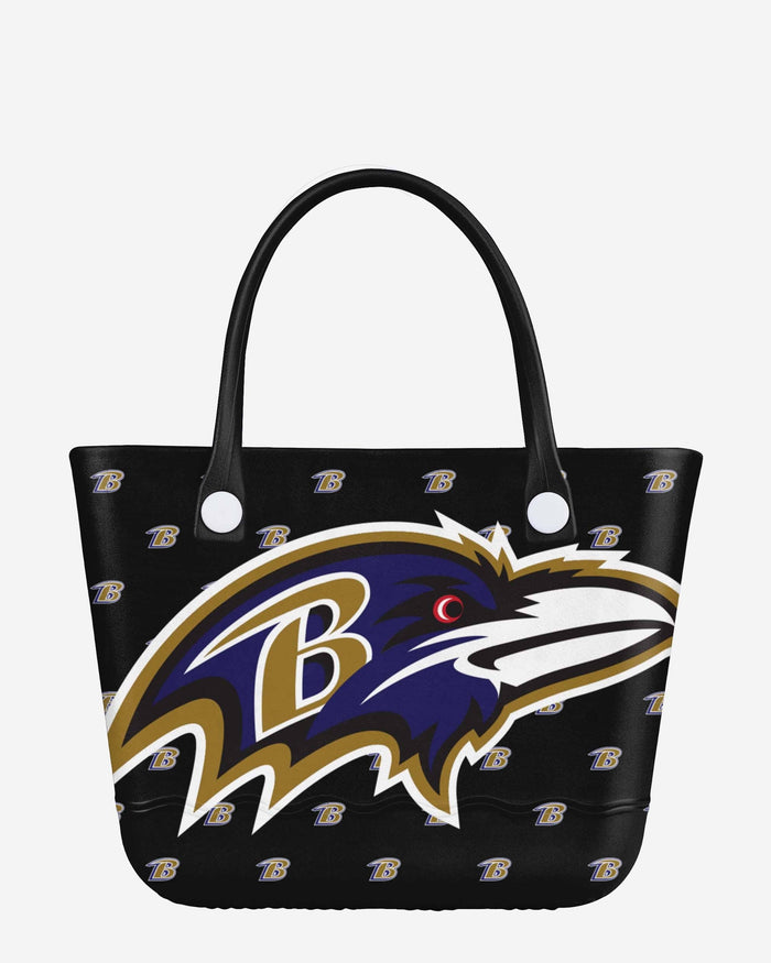 Baltimore Ravens Big Logo Mini Print Tailgate Tote Bag