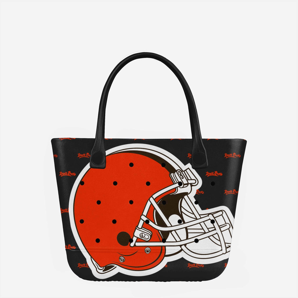 Cleveland Browns Big Logo Mini Print Tailgate Tote Bag FOCO - FOCO.com