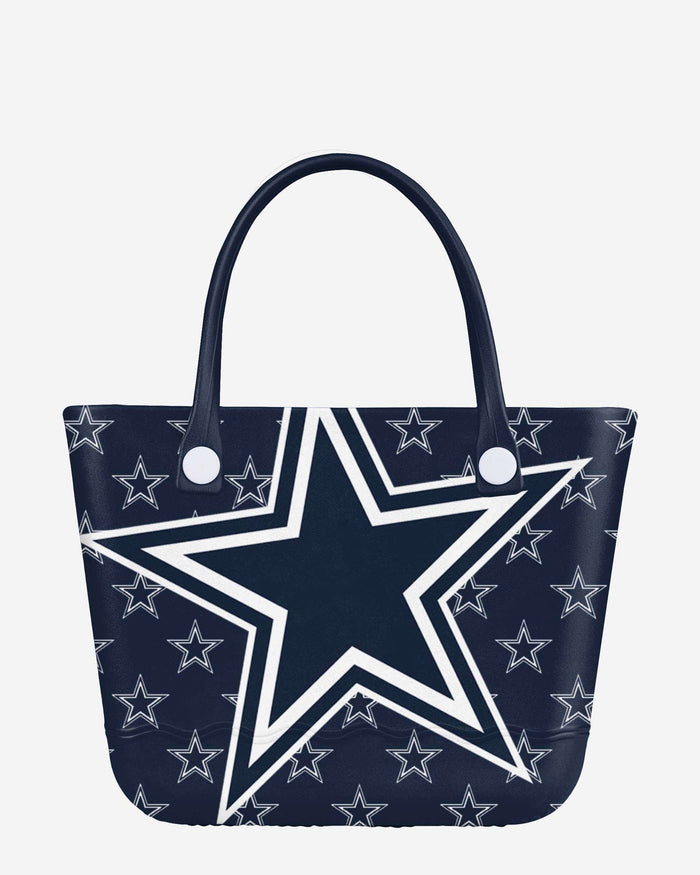 Dallas Cowboys Big Logo Mini Print Tailgate Tote Bag FOCO - FOCO.com