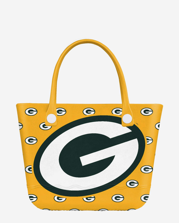 Green Bay Packers Big Logo Mini Print Tailgate Tote Bag