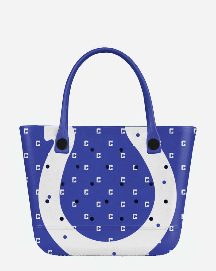 Indianapolis Colts Big Logo Mini Print Tailgate Tote Bag FOCO - FOCO.com