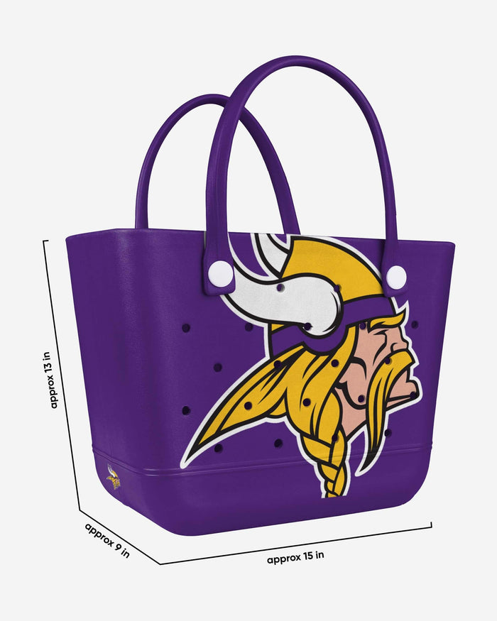 Minnesota Vikings Big Logo Tailgate Tote Bag FOCO - FOCO.com