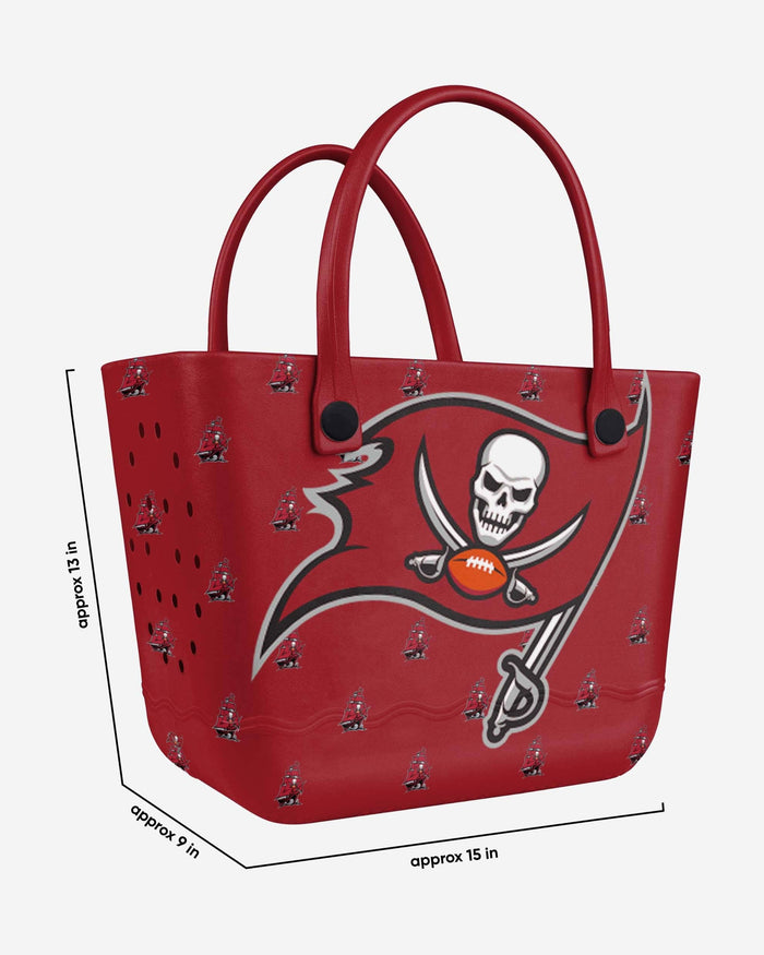 Tampa Bay Buccaneers Big Logo Mini Print Tailgate Tote Bag FOCO - FOCO.com