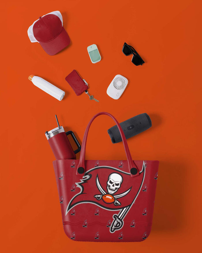 Tampa Bay Buccaneers Big Logo Mini Print Tailgate Tote Bag FOCO - FOCO.com