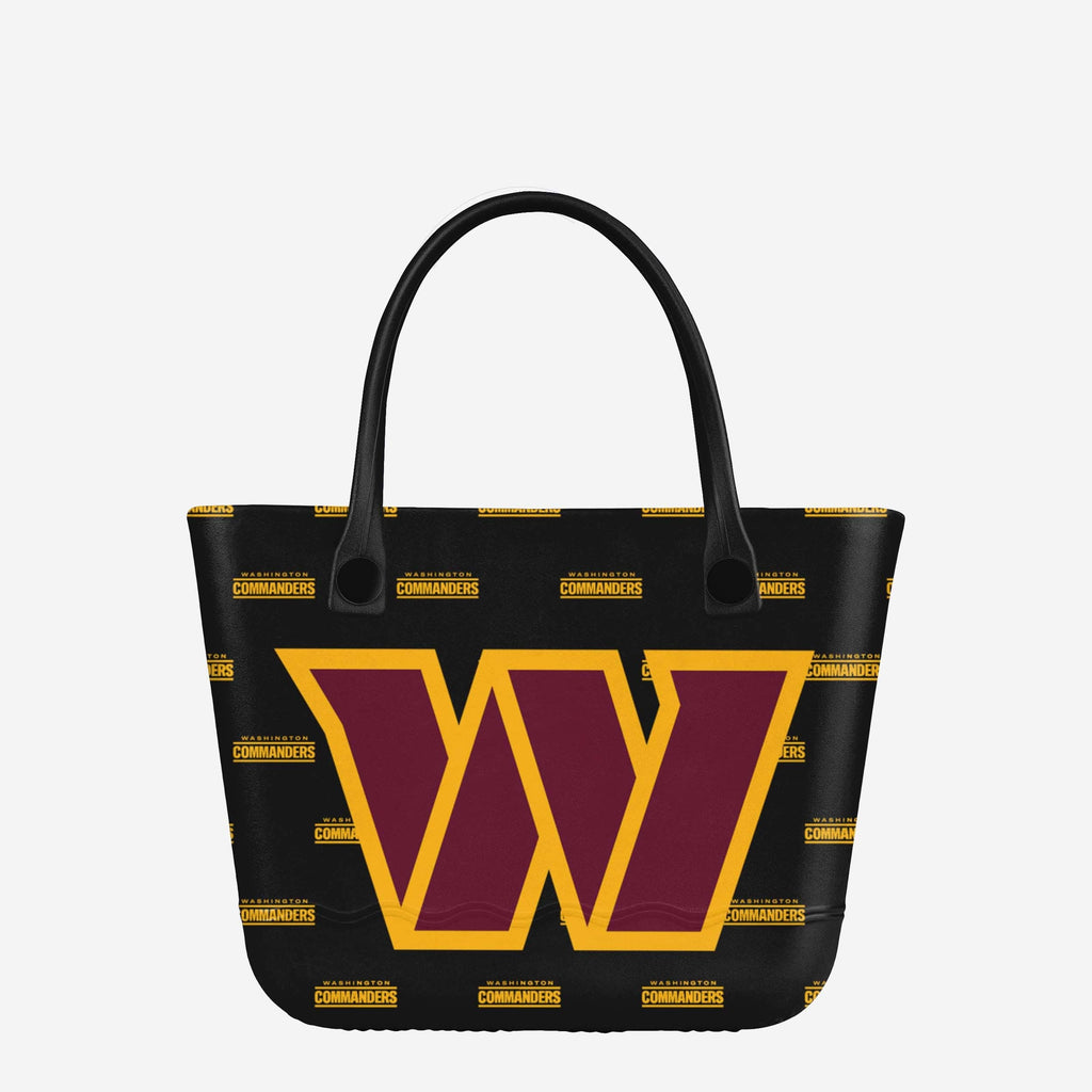 Washington Commanders Big Logo Mini Print Tailgate Tote Bag FOCO - FOCO.com