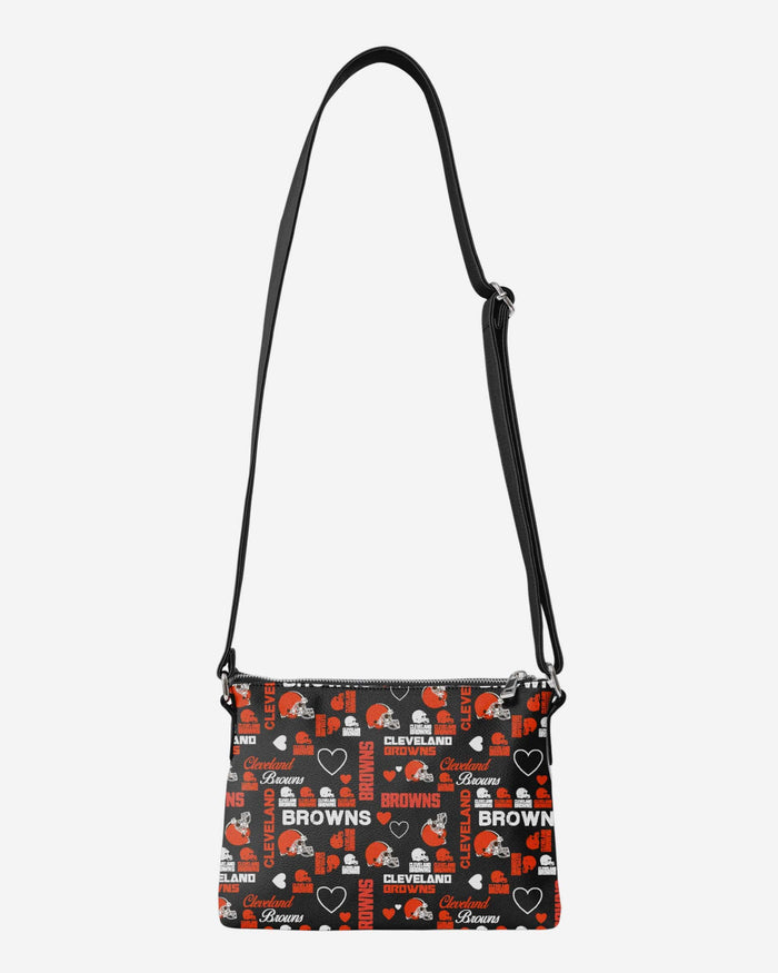 Cleveland Browns Logo Love Crossbody Purse FOCO - FOCO.com