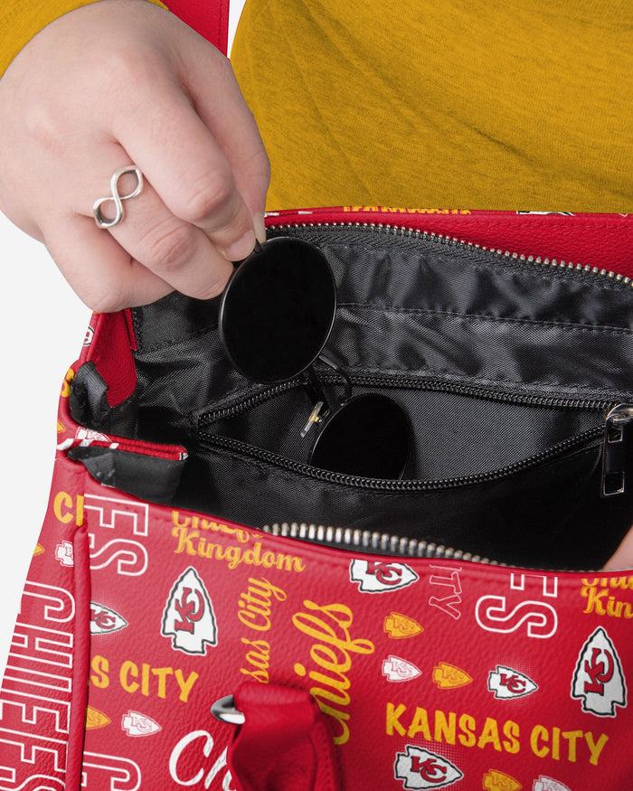 Kansas City Chiefs Spirited Style Printed Collection Purse FOCO - FOCO.com