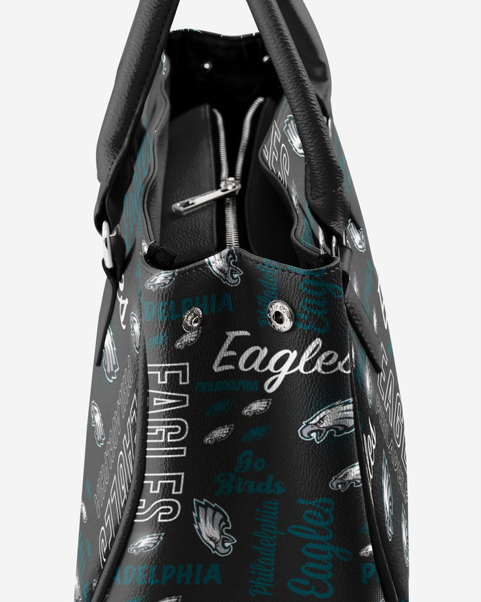 Philadelphia Eagles Spirited Style Printed Collection Purse FOCO - FOCO.com