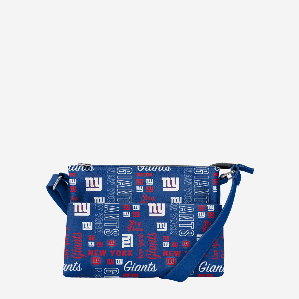 New York Giants Spirited Style Printed Collection Foldover Tote Bag FOCO - FOCO.com