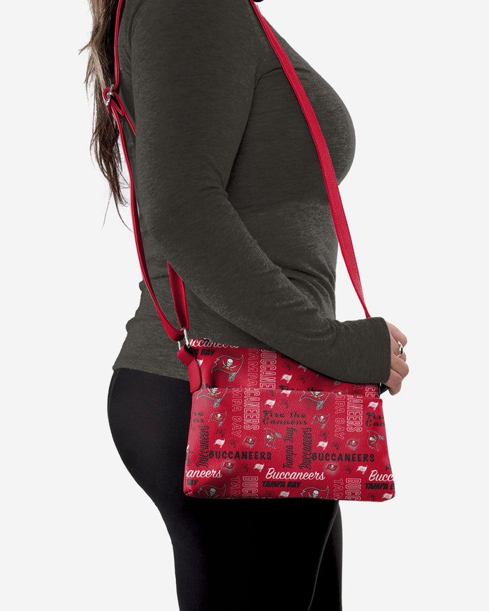Tampa Bay Buccaneers Spirited Style Printed Collection Foldover Tote Bag FOCO - FOCO.com